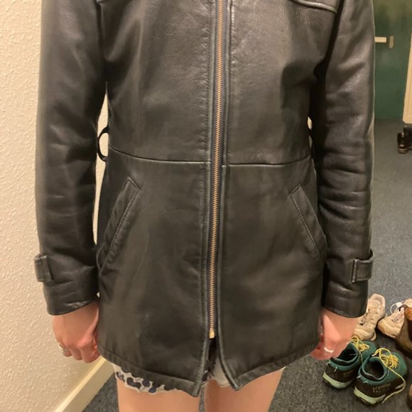 Dimitri Couture Vintage Montreal made Leather Jacket - Picture 7 of 7